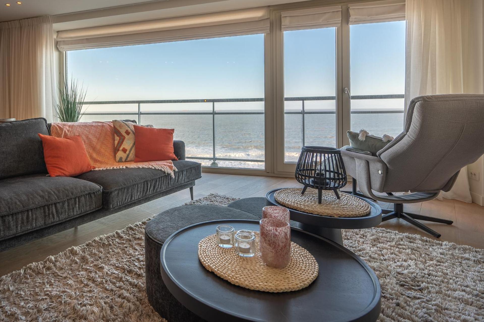 Appartement 7 Op De Zeedijk In Knokke Voor Max 6 Personen 克诺克－海斯特 外观 照片